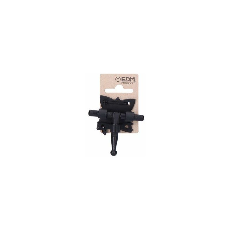 foto del prodotto edm spilla rustica nera da 40 mm in cartone sospeso per elettroerosione