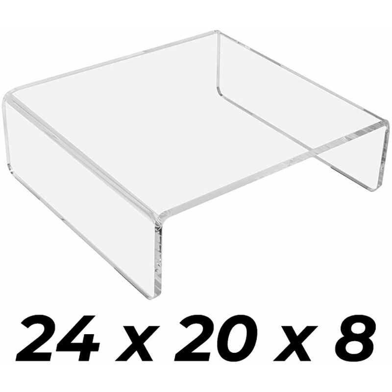 foto del prodotto edm supporto in plexiglas acrilico 6mm per monitor pc