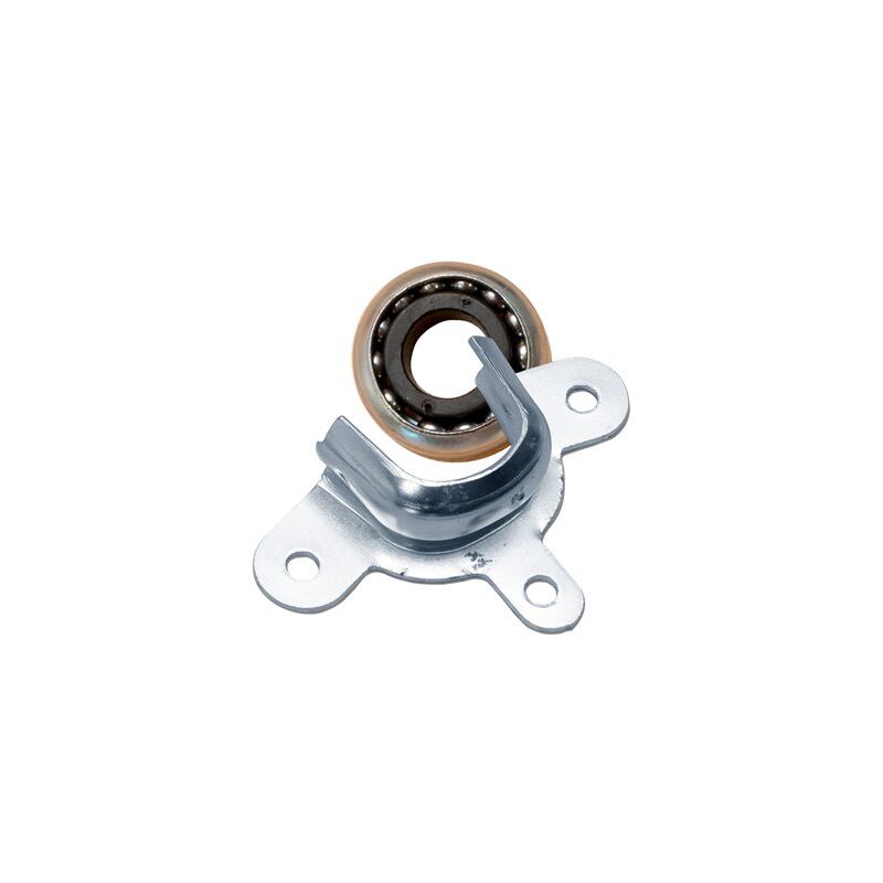 foto del prodotto edm supporto pr15 con cuscinetto pr16 con diametro esterno 28 mm in acciaio zincato
