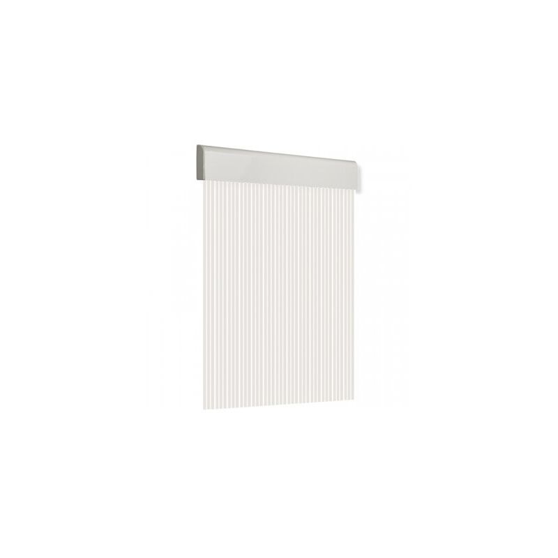 foto del prodotto edm tenda per porta 90x210cm liscia grezza n. 15 bianco cristallo