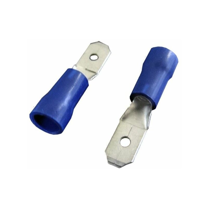 foto del prodotto edm terminale faston maschio preisolato 2,8mm confezione da 100 unit 