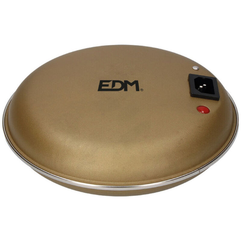 foto del prodotto edm termoventilatore ceramico a corrente 07180 07180 dorato 500 w