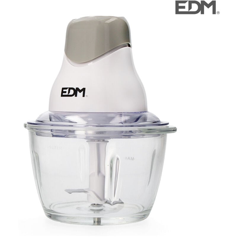foto del prodotto edm tritatutto in vetro 320w 19x22cm