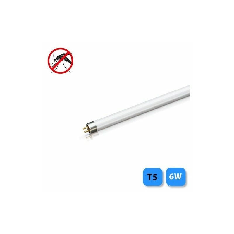 foto del prodotto edm tubo fluorescente da 6w luce attinica insetticida modello t5
