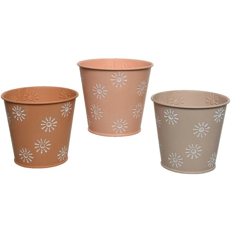 foto del prodotto edm vaso da fiori individuale 14 metallo opaco 14 14x12,6cm fralatn collari fralatn legami