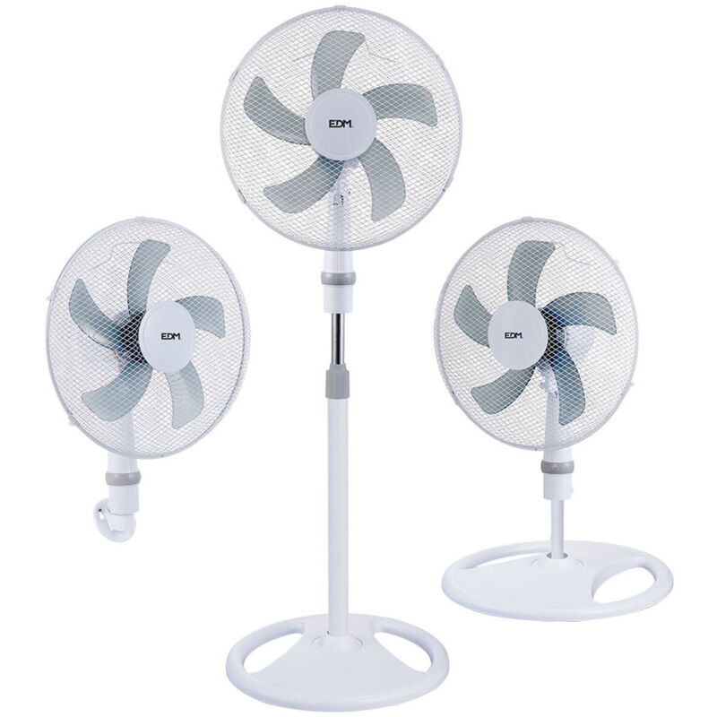 foto del prodotto edm ventilatore 33530 bianco 45 w 3 in 1