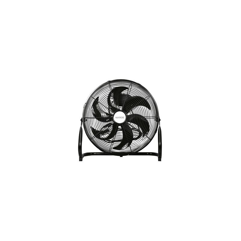foto del prodotto edm ventilatore da pavimento in metallo aidone motore 90w ac 230v nero