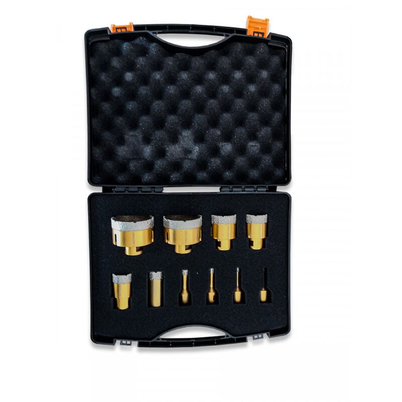 foto del prodotto edma set di 10 punte diamantate per smerigliatrice 252055