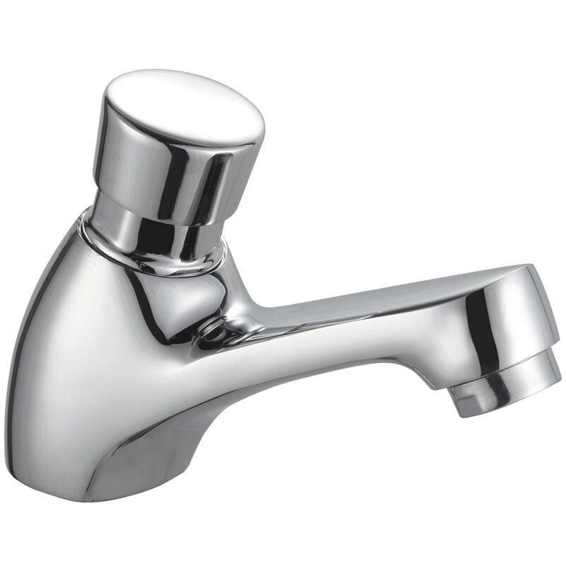 foto del prodotto edouard rousseau 4055585 rubinetto lavabo miscelatore temporise cromato