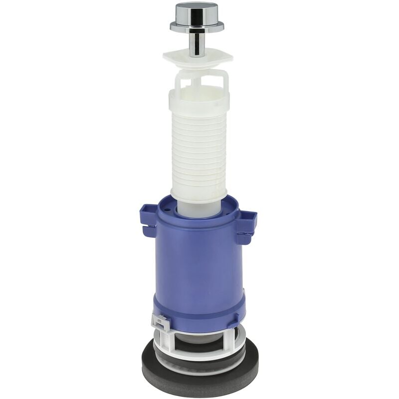 foto del prodotto edouard rousseau meccanismo di scarico dell acqua con chiusura lampo per serbatoio wc apparente, 3,5 l sec, standard nf serbatoio da 255 a 455 mm