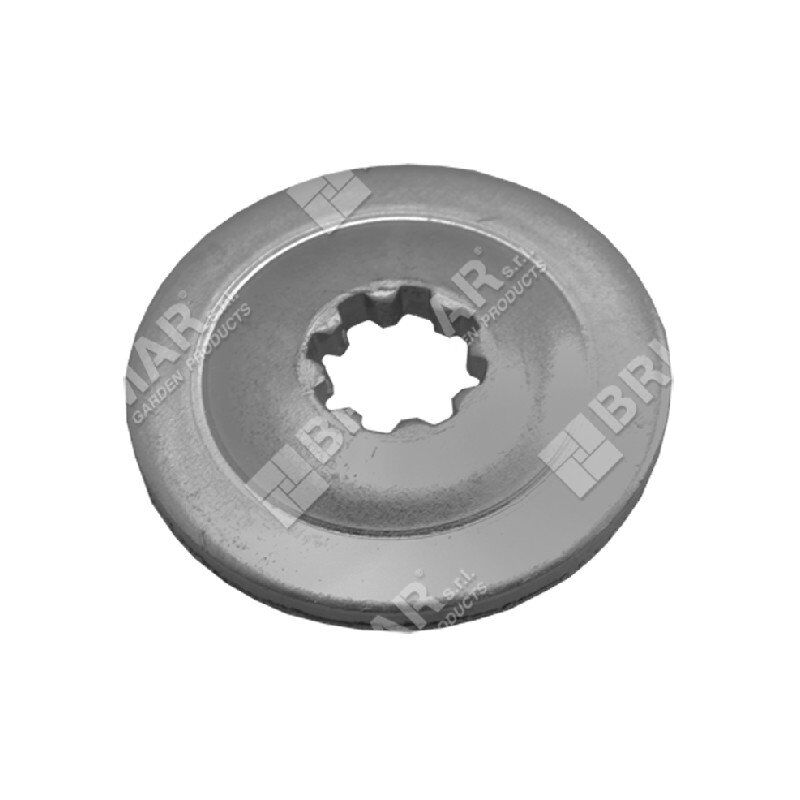 foto del prodotto efco flangia inferiore per coppie coniche per decespugliatori emak oleo mac dynamac 4179088r compatibile 049069