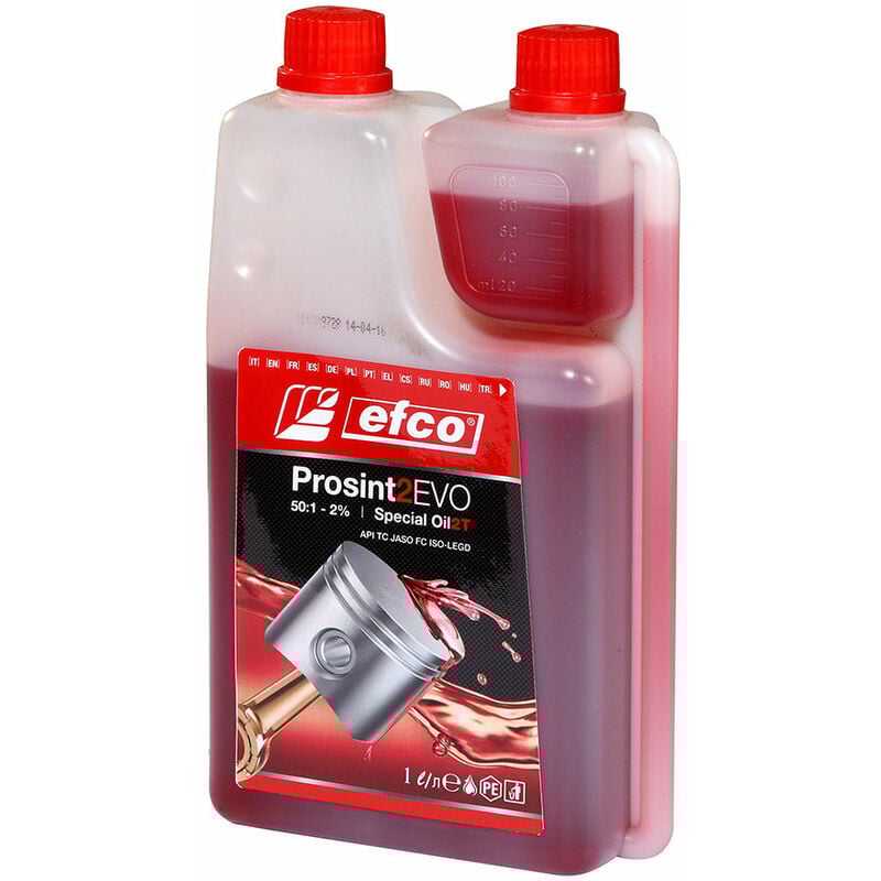 foto del prodotto efco olio miscela sintetico 2t per motosega e decespugliatore per motori