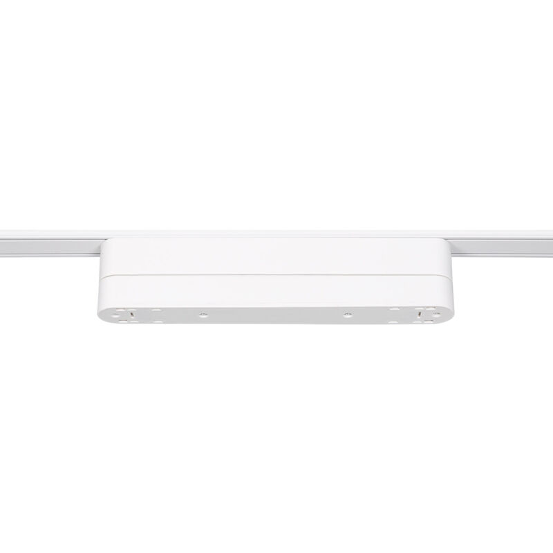 foto del prodotto efectoled adattatore 90 per faretto per binario magnetico monofase 25mm super slim 120mm bianco
