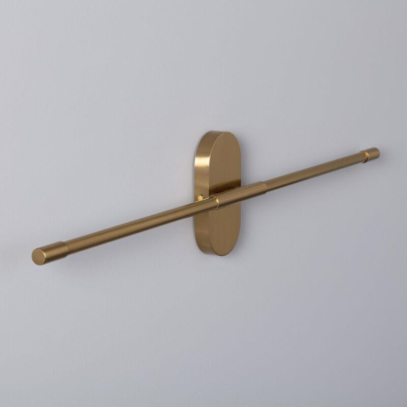 foto del prodotto efectoled applique da parete led 11w metallo interlight oro