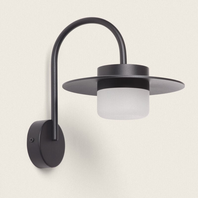 foto del prodotto efectoled applique da parete led 6w per esterni alluminio ziapka nero