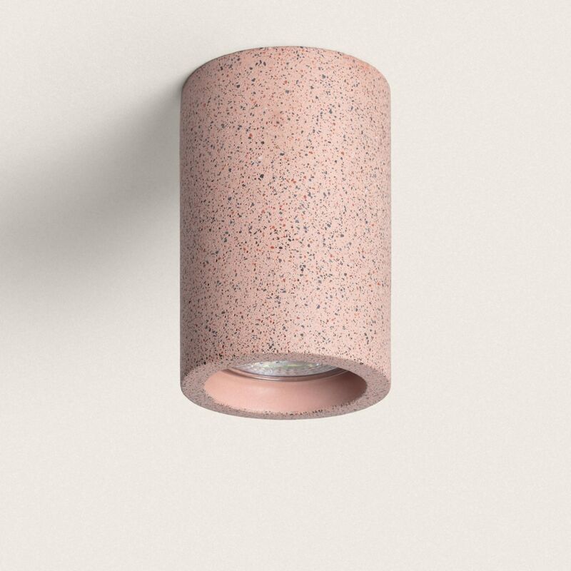 foto del prodotto efectoled applique da soffitto cemento medan rosa
