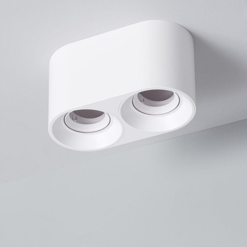 foto del prodotto efectoled applique da soffitto doppio space bianco