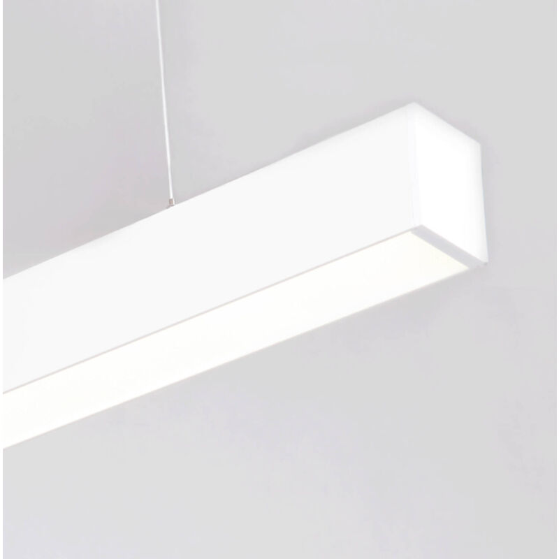 foto del prodotto efectoled barra lineare led 120cm 40w turner bianco bianco naturale 4000k