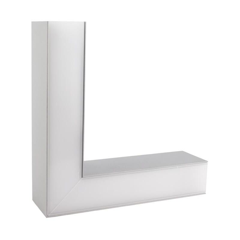 foto del prodotto efectoled barra lineare led new turner l 8w ugr19 argento bianco freddo 6000k