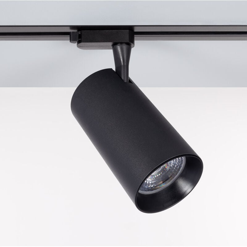 foto del prodotto efectoled binario trifase a incasso alluminio per faretti led 1 metro nero