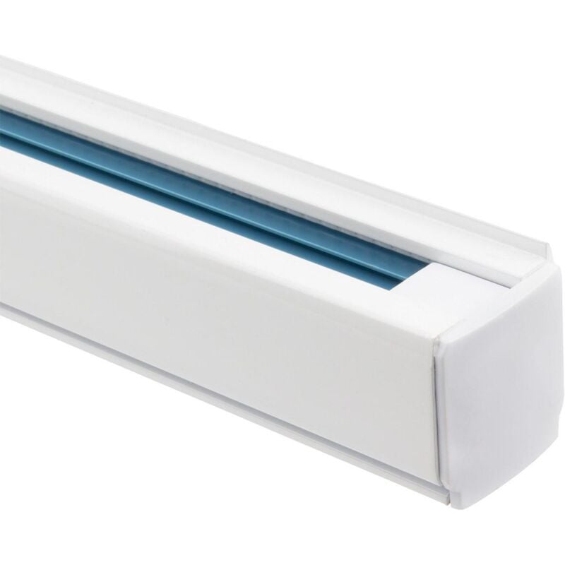 foto del prodotto efectoled binario trifase alluminio per faretti led 2 metri bianco