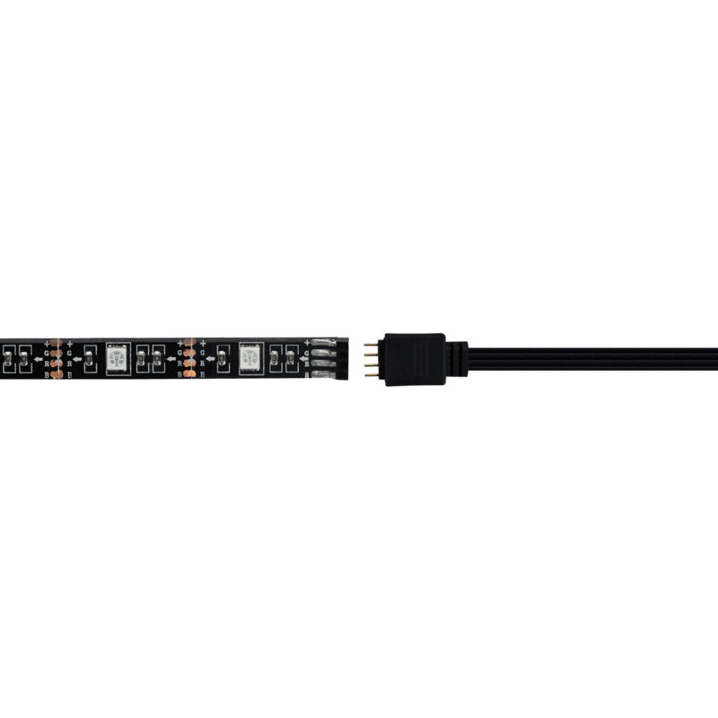 foto del prodotto efectoled bobina 2m striscia led 5v rgb 30 led m ip65 kit con usb per tv rgb