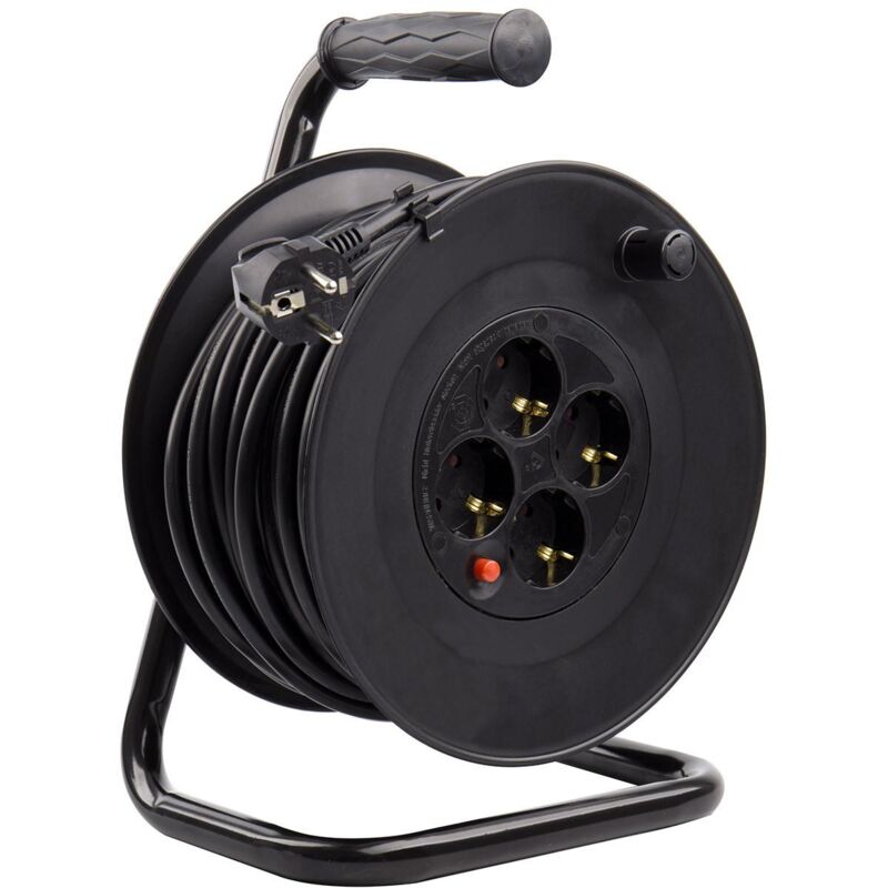 foto del prodotto efectoled bobina prolunga cavo 25m 3x1.5 mm nero