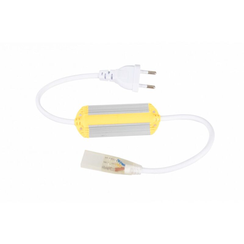 foto del prodotto efectoled cavo raddrizzatore striscia led cct 220v ac 220 led m larga 15mm ip67 taglio 100cm grigio