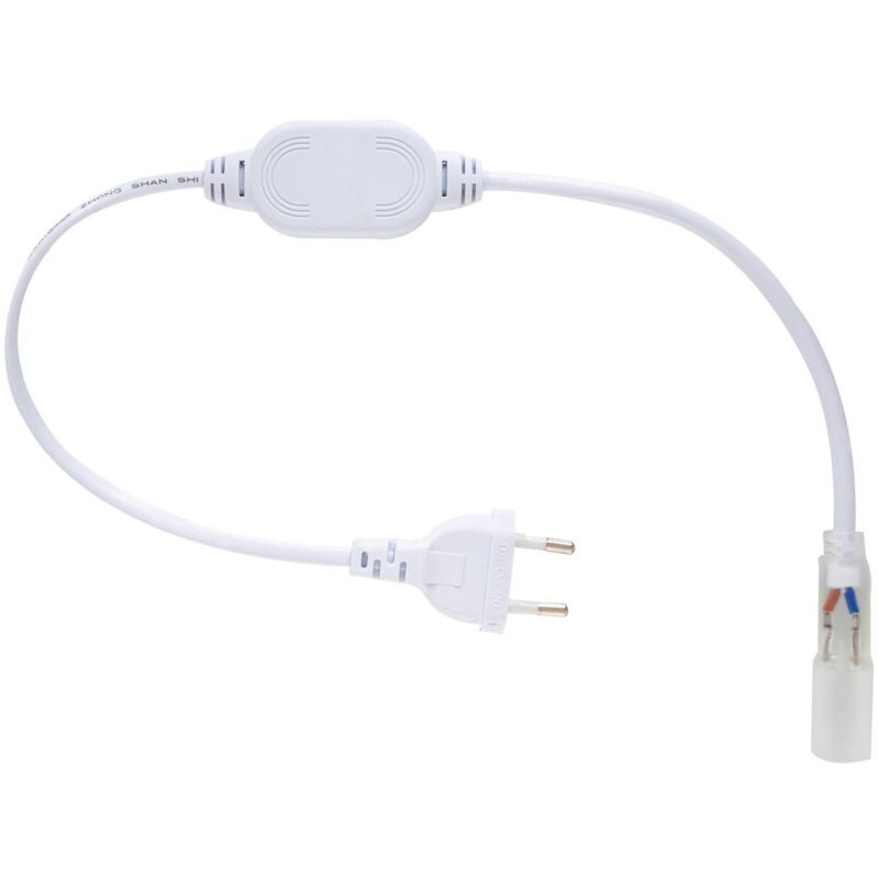 foto del prodotto efectoled cavo raddrizzatore tubo flessibile led circolare 220v ac ip65 taglio 100cm bianco