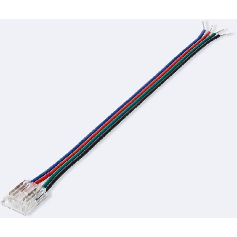 foto del prodotto efectoled connettore con cavo per striscia led ic digital spi 24v dc cob larga 10mm 10 mm