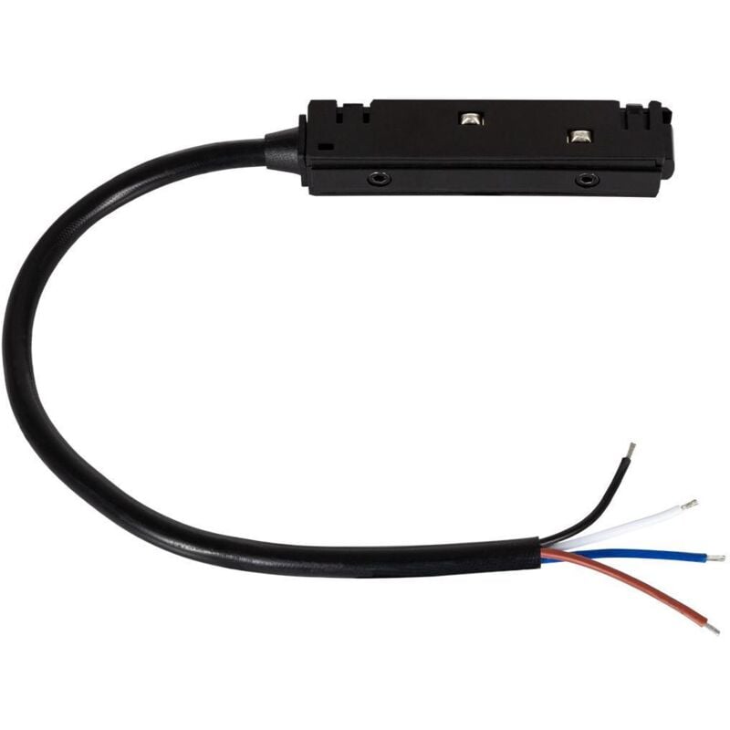 foto del prodotto efectoled connettore con cavo per trasformatore esterno binario magnetico 20mm nero