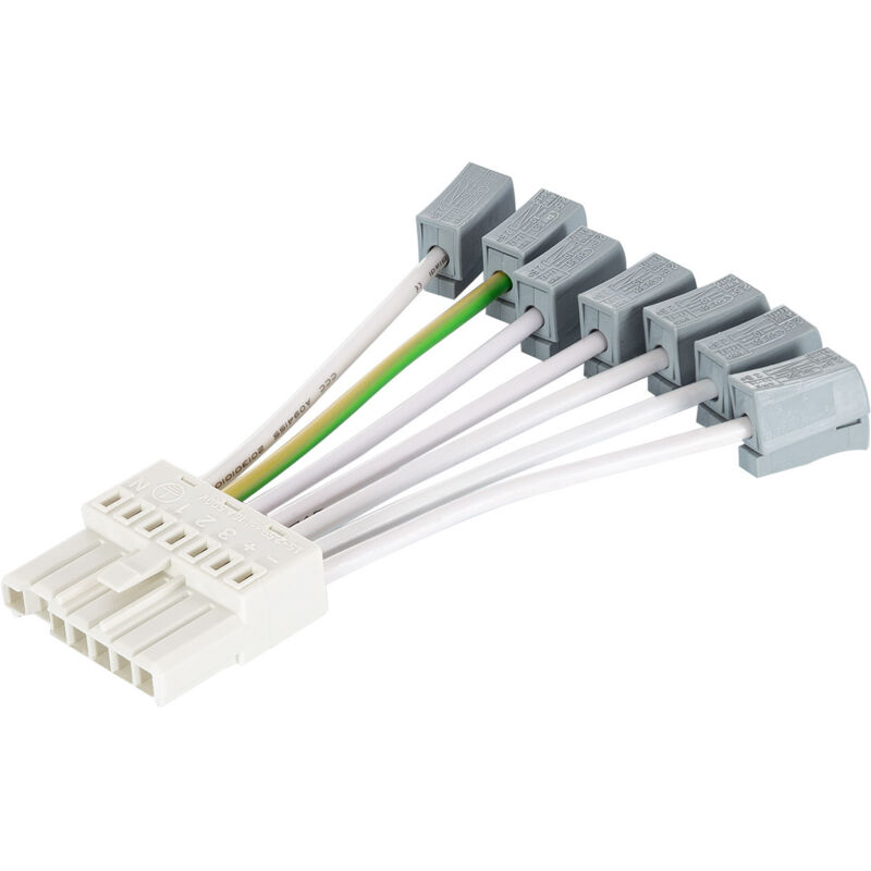 foto del prodotto efectoled connettore di rete per modulo lineare led sistema universale retrofit led bianco