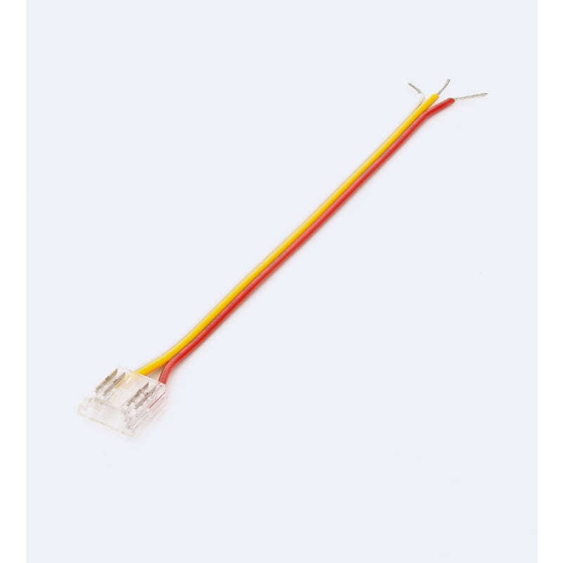 foto del prodotto efectoled connettore hippo con cavo per striscia led cct 24v dc cob smd2022 ip20 larga 10mm cct