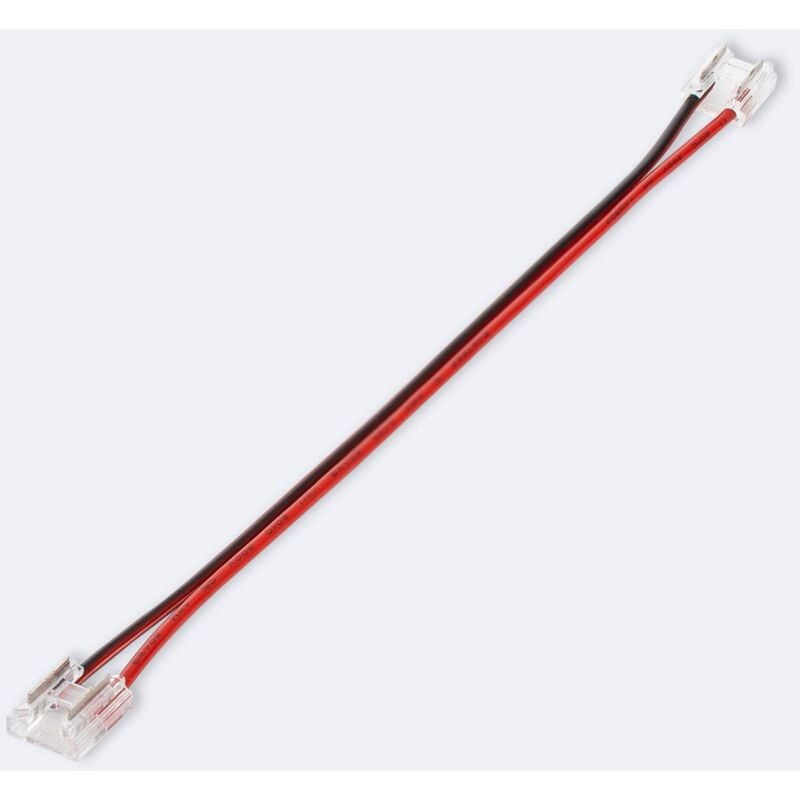 foto del prodotto efectoled connettore hippo doppio con cavo per strisce led 24 48v dc smd ip20 larga 10mm 10 mm
