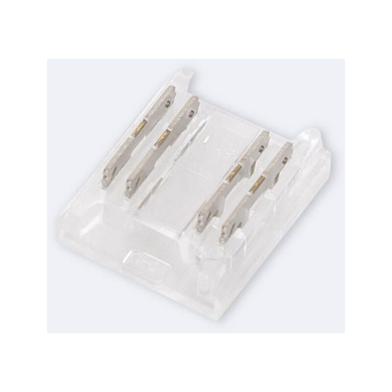 foto del prodotto efectoled connettore hippo per unire strisce led rgb rgbic cob 24v dc ip20 larga 10mm 10 mm
