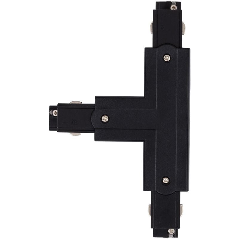 foto del prodotto efectoled connettore left side tipo t per binario trifase nero