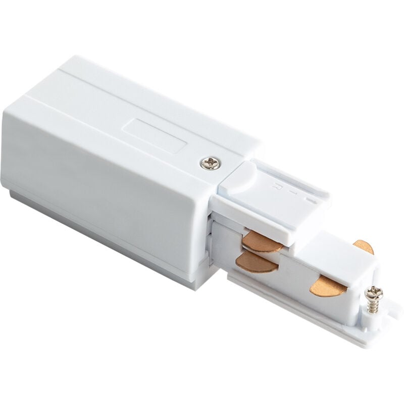 foto del prodotto efectoled connettore right side a rete per binario trifase dali bianco