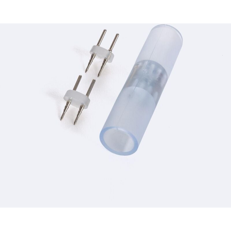foto del prodotto efectoled connettore striscia led neon regolabile 220v circolare sflex14 14 mm