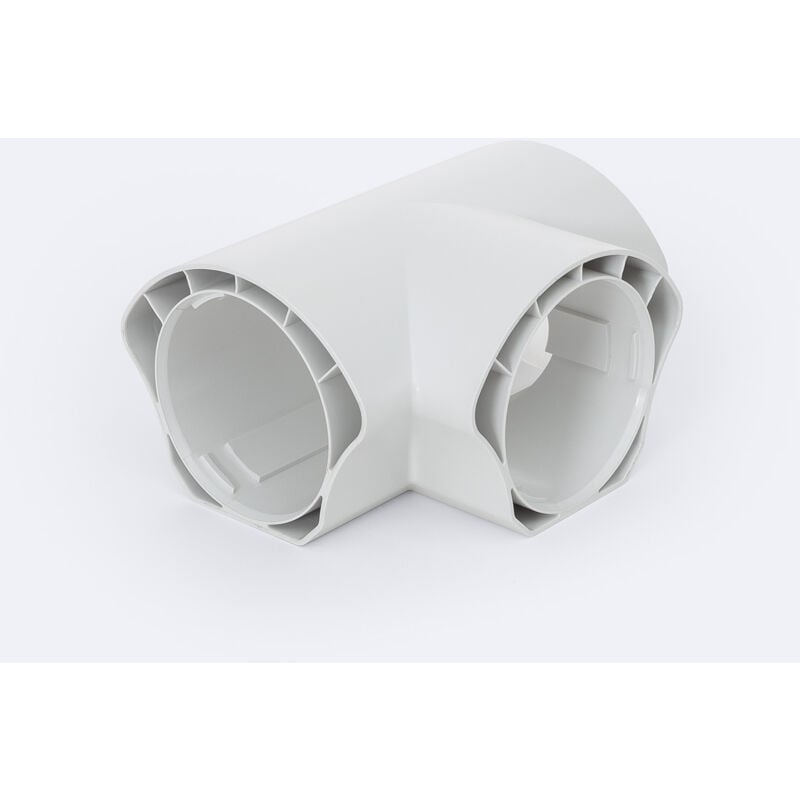 foto del prodotto efectoled connettore tipo t per plafoniera stagna led ip66 collegabile flexilite bianco