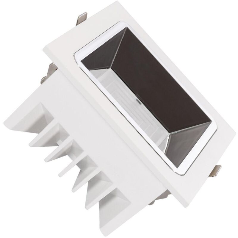 foto del prodotto efectoled downlight led 10w quadrato premium cri90 lifud foro 100x100 mm 2700k bianco caldo
