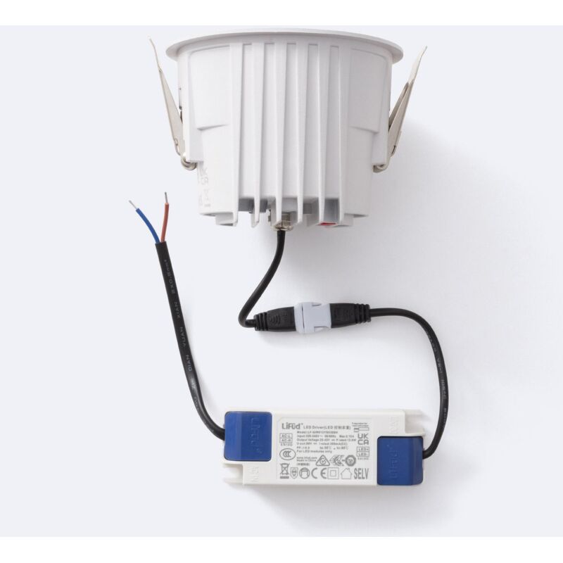 foto del prodotto efectoled downlight led 15w circolare hotel cri90 foro 95 mm lifud bianco naturale 4000k