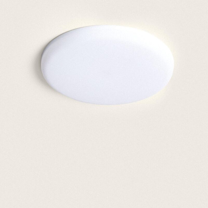 foto del prodotto efectoled downlight led 18w circolare slim surface lifud foro aggiustabile 50 190 mm con scatola di giunzione bianco caldo 2700k