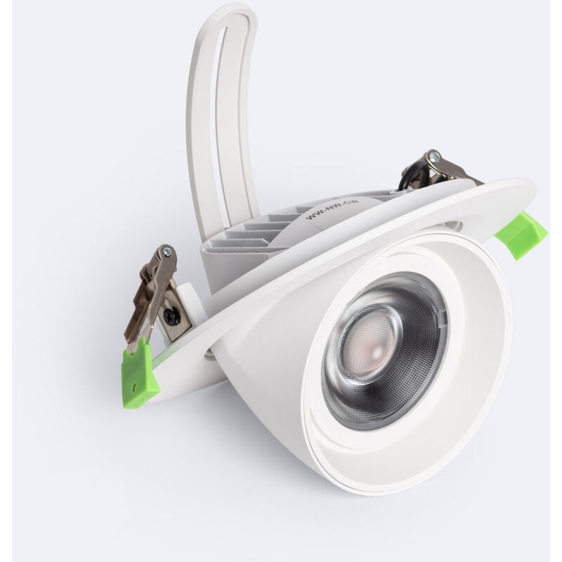foto del prodotto efectoled downlight led 38w circolare orientabile osram 120 lm w lifud foro 170 mm no flicker 4000k bianco naturale