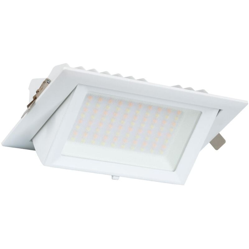 foto del prodotto efectoled downlight led 38w rettangolare orientabile 130lm w foro 210x125 mm bianco naturale 4000k