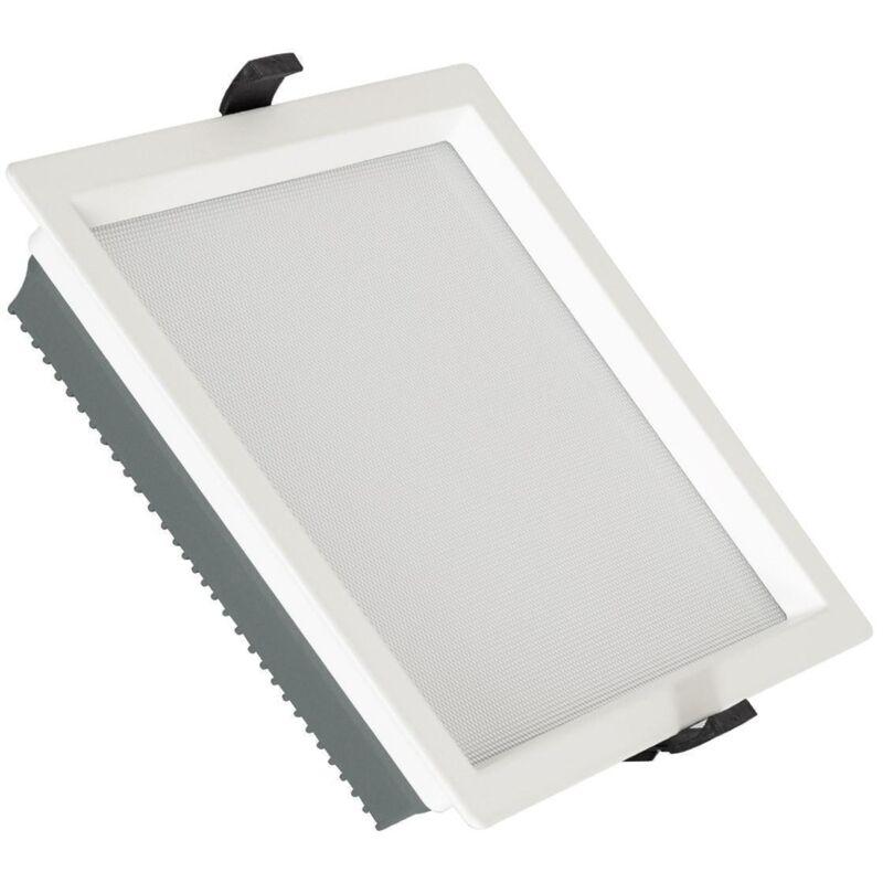 foto del prodotto efectoled downlight led 40w quadrato aero 130 lm w microprismatico lifud foro 210x210 mm bianco naturale 4000k