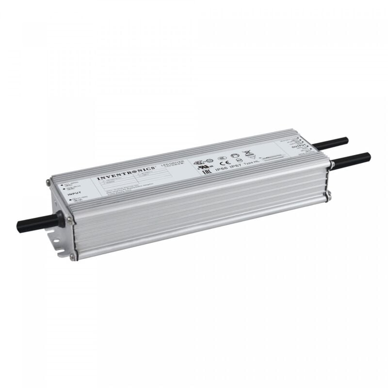 foto del prodotto efectoled driver regolabile 1 10v 220 240v output 18 57v dc 4200 6700ma 240w ip66 ip67 eum 240s670dg invertronics alluminio