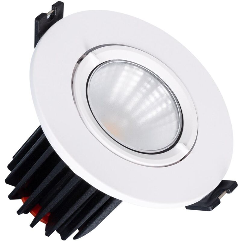 foto del prodotto efectoled faretto downlight led 10w circolare lifud foro 70 mm bianco caldo 55 3000k