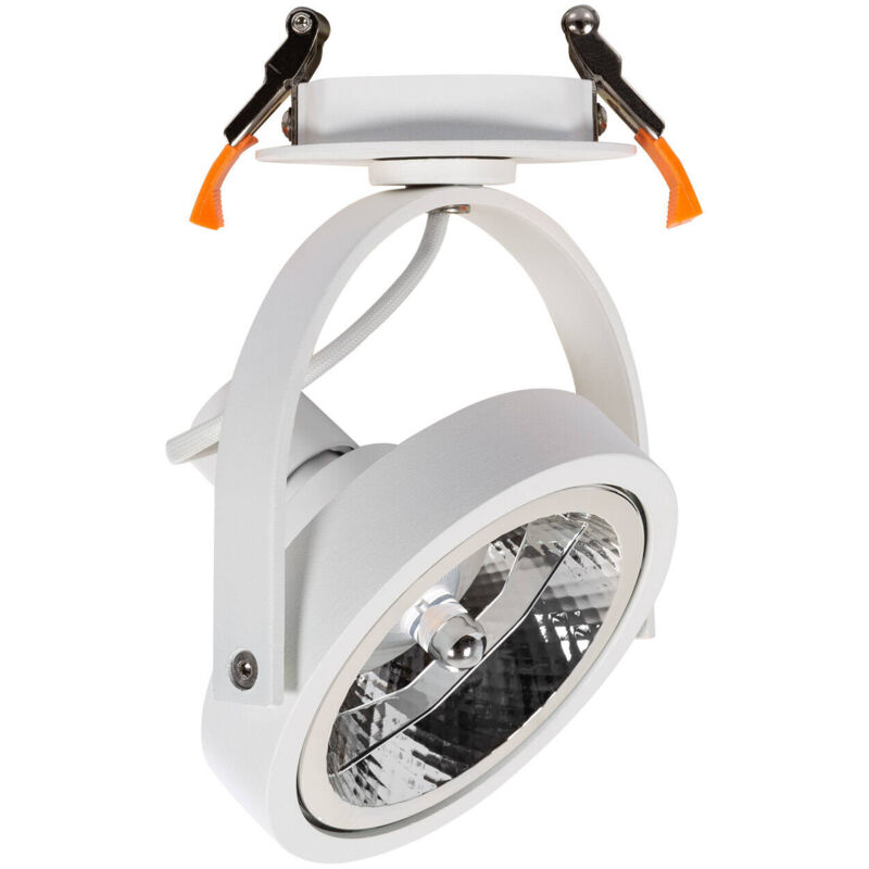 foto del prodotto efectoled faretto downlight led 12w circolare ar111 foro 80 mm bianco naturale no flicker 4000k