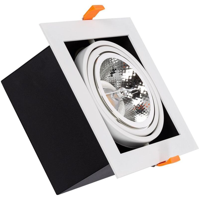 foto del prodotto efectoled faretto downlight led 15w kardan ar111 foro 165x165 mm bianco naturale 4000k