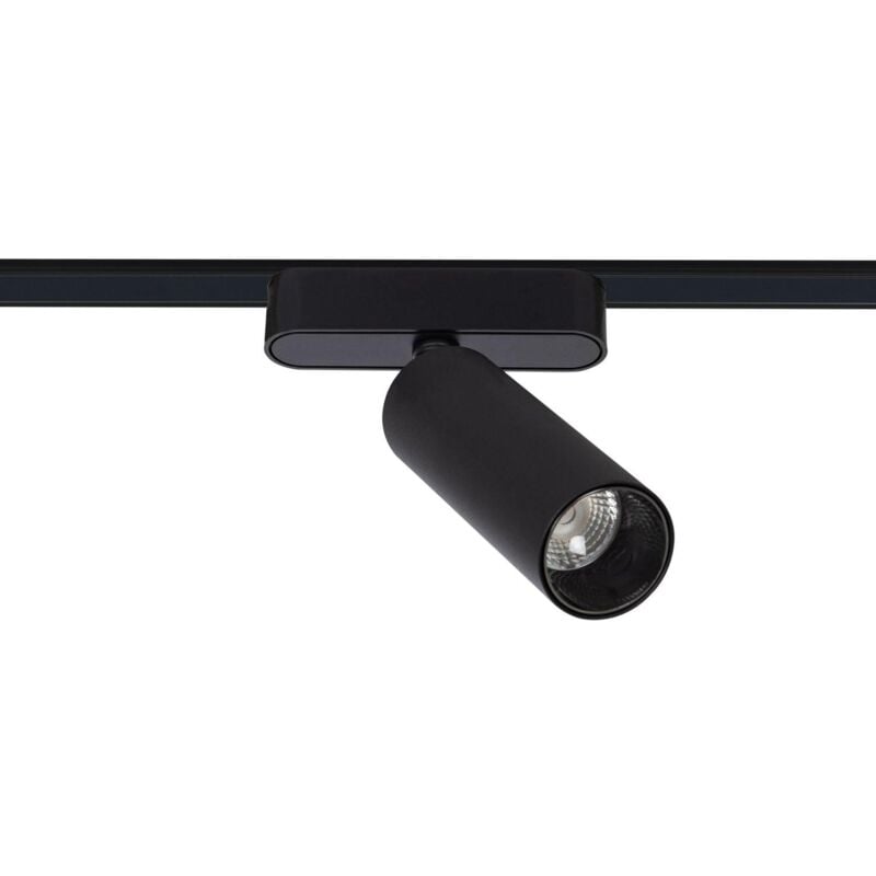 foto del prodotto efectoled faretto led binario magnetico 25mm superslim 15w 48v nero bianco caldo 2700k